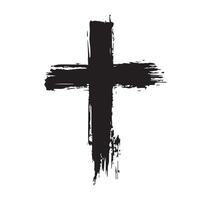 Sacred Shadows Blackened Cross vector