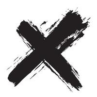 Shadowed Symbol Black Grunge Texture vector