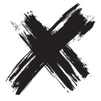 Faded Cross Simple Religious Symbol vector