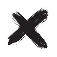 Forgotten Symbol Grunge Cross Texture vector