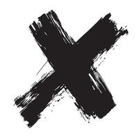 Eternal Grace Black Grunge Symbol vector