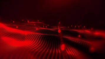 The background abstraction of graceful red waves excites the imagination, immersing the mind in a unique creative atmosphere. video
