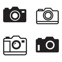 Digital Simple Camera Logo vector