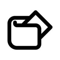 Wallet icon . for mobile concept and web design. illustration vector