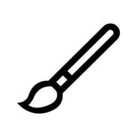Paint Brush icon . Brush sign. for mobile concept and web design. illustration on white background vector