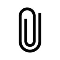 attach icon . attach sign. attach icon for web and app. illustration vector