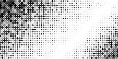 Square dot dissolve pattern background. Diamond pixel primitive liquid matrix. Geometric fade cyber abstract gradient. Optical blob texture digital grid. Shape connect disperse halftone mosaic vector