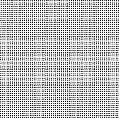 Small Artistic Doodle Dots Pattern Seamless Tiny Polka Dot Texture Black on White