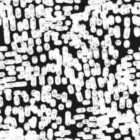 a black and white. pattern with white dots vector