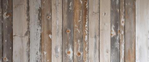 A close up of a wood wall with paint photo
