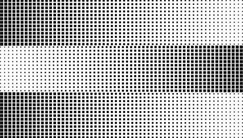 halftone square shape zig zag gradient effect vector