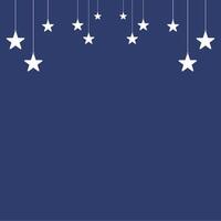 Background with empty space for writing, there are star decorations. vector