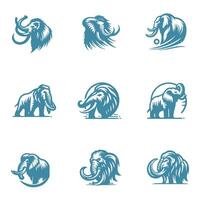 mommoth collection logo vector