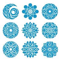Crystal Mosaic collection logo vector