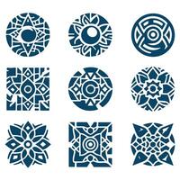 Ever Mosaic collection logo vector