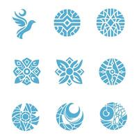 Mosaic Craft collection logo vector