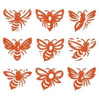 Swarm Vibe collection design vector