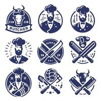Butchers Block collection logo vector