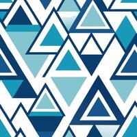 Overlapping translucent triangles abstract geometric design digital artwork contemporary style aesthetic viewpoint visual harmony vector
