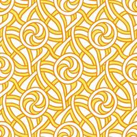 Elegant swirl pattern design featuring continuous thin lines graphic art indoor top view seamless aesthetic vector