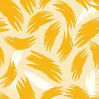 Seamless action of freehand brushstroke patterns art studio visual artwork creative environment top-down view a seamless pattern of light vector