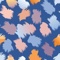 Seamless brushstroke patterns creative studio digital art vibrant color palette artistic viewpoint conceptual design vector