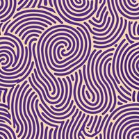 Seamless curved line patterns abstract design graphic art modern aesthetic top-down view unique concept vector