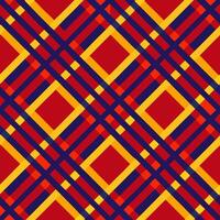 Seamless pattern of diagonal lines intersecting bold colors graphic design modern aesthetic top down view visual art vector