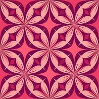 Seamless abstract petal pattern design digital art modern graphic vibrant colors close-up decorative aesthetic vector