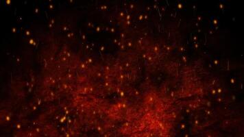Fire and Flames Motion Background, Fireworks Animation, Glowing Flame Effect, 2D Fire and Fireworks Motion, 4K Animation video