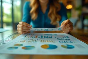 Analyzing Financial Reports for Business Strategy and Decision-Making photo