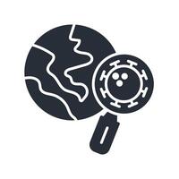 pandemic icon color vector