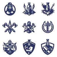 Thunderborn Warriors collection logo vector