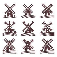 Turning Winds collection logo vector