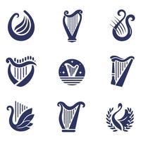 Luminous Strings collection logo vector