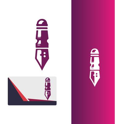 Signature Ink pen logo