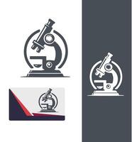 Pure Focus Microscope Design vector