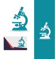 Infinity Lens Microscope Design vector