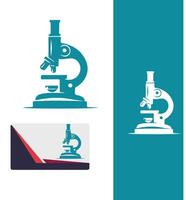 Zoom Spectra Microscope Design vector
