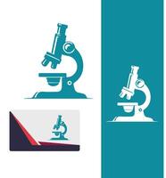 Nano Microscope Design vector