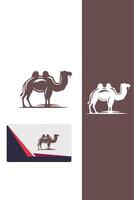 The Camels Journey camel design vector