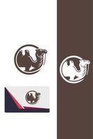 Sunlit Camel camel logo vector