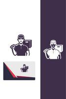 Rapid Glide Delivery Gul design vector
