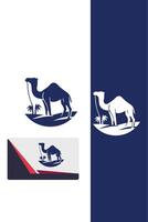 Camel Breeze camel logo vector