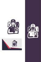 Quick Shifter Delivery Gul design vector
