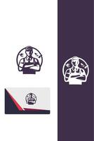 Speed Leap Delivery Gul design vector