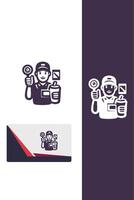 Turbo Cargo Delivery Gul design vector