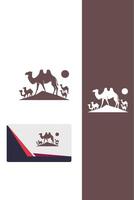 Camel Crown camel logo vector