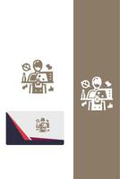 Zip Line Delivery Delivery Gul logo vector