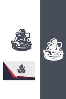 Lightning Courier Delivery Gul logo vector